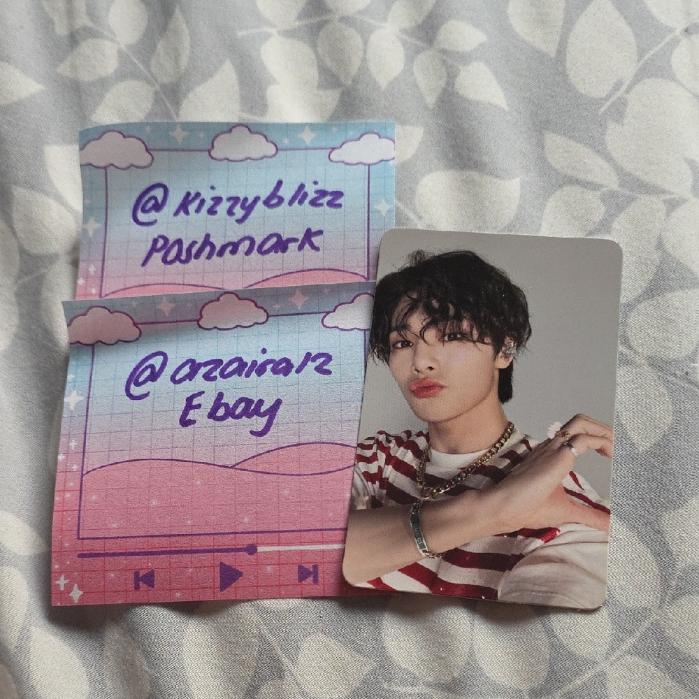 Kpop Stray Kids Photocard - I.N - Maxident Album